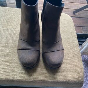 Sorel Dark Brown Ankle Booties